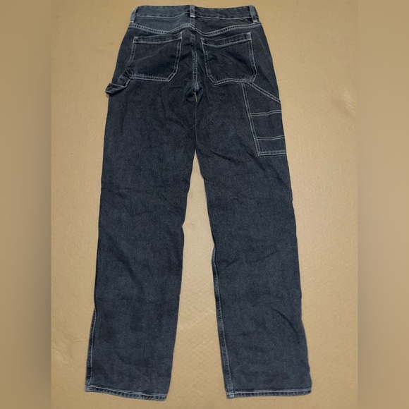 PacSun Black Cargo Pants Size 24 - Picture 2 of 2